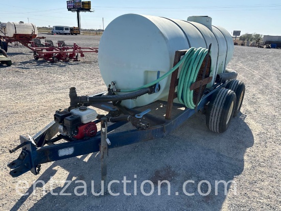 BIBY 1000 GAL. NURSE TRAILER, TA,