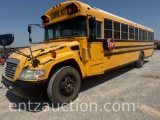 2013 BLUE BIRD SCHOOL BUS, AUTO, CUMMINS 6.7L DIESEL, MANUAL