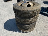 PROVIDER ST235/80R16 TIRES ON 8 HOLE WHEELS