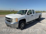 2007 CHEVY 3500 PICKUP, EXT. CAB, V8, GAS,
