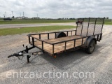 GR UTILITY TRAILER, 6' X 12', BP, SA,