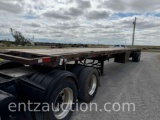 1991 TRAILMOBILE FLATBED TRAILER, 48' X 96