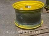 SET OF JD 23X38 DUAL RIMS