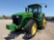 2003 JD 7820 TRACTOR, FWA, 3PT, POWERQUAD TRANSMISSION,