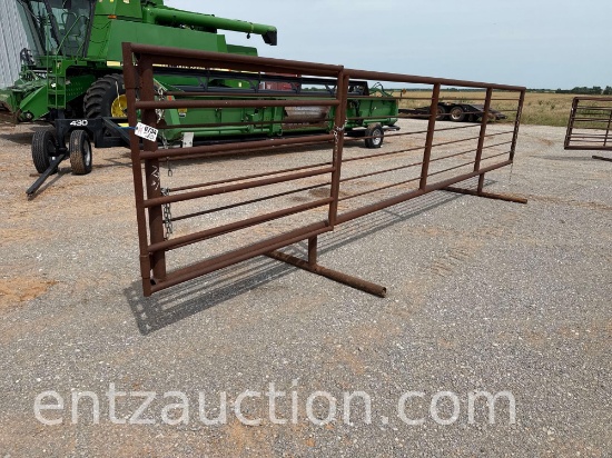 24' X 53" HD CATTLE PANEL, 3/4" SUCKER ROD W/