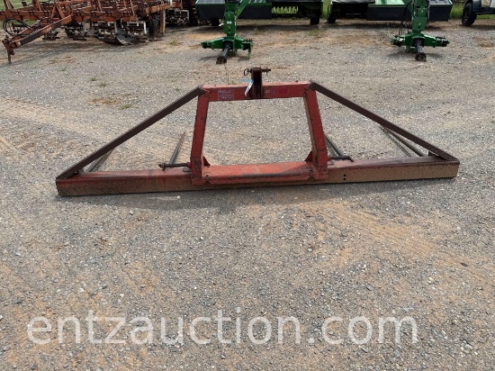SHOPBUILT DOUBLE BALE MOVER, 3PT