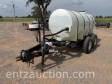 WYLIE 1,000 GAL. NURSE TRAILER, TA, TORSION,
