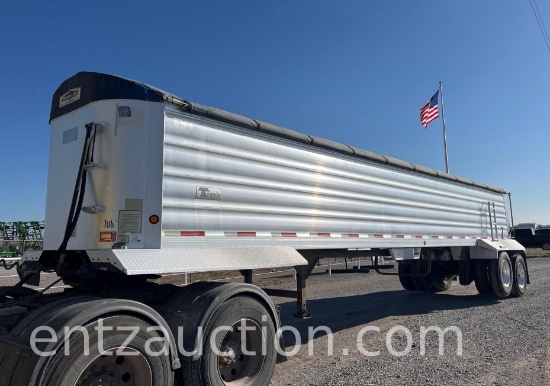 2008 Travis Alum. End Dump Trailer, 38', Ar,
