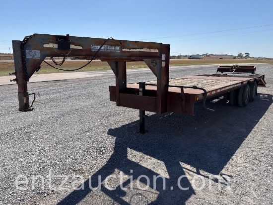 1998 Carrier King Flatbed Trailer, 96" X 20' +5'