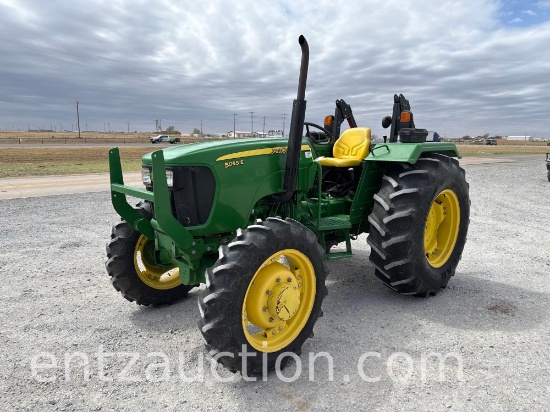 2013 Jd 5055e Tractor, Fwa, 3pt, Pto,