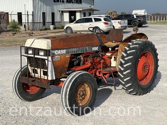 1982 Case 1190 Tractor, 3pt, 540 Pto, 12 Speed,