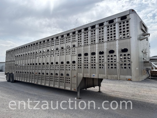 2007 Eby Cattle Pot, 53' X 102", Ar, Jail, Alum.,