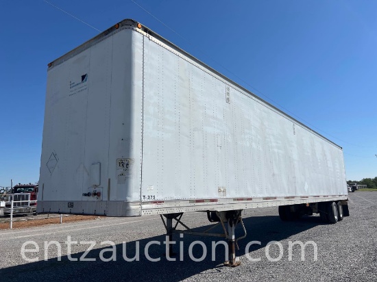 1998 Trailmobile Van Trailer, 53' X 102", Ar,