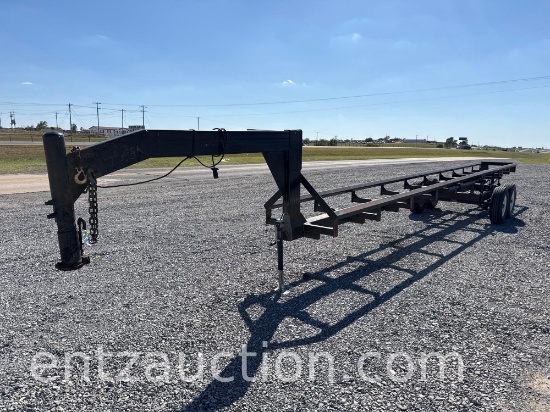 Diamond H 32' Gn Inline Hay Trailer, Ta, Sr,