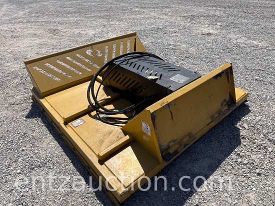 Bush Wacker Skid Steer Mower, Hd Frame, Hd Blade