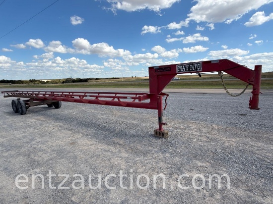 2020 May Mfg. 8 Bale Hay Trailer, 42',