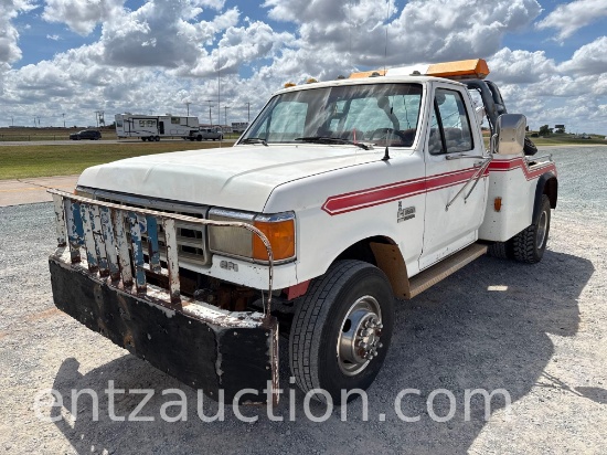 1989 Ford F350 Wrecker, 460 V8 Engine,
