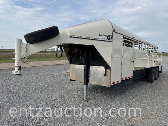 2012 Hughes Ranch Trailer, 6' X 22', Gn,