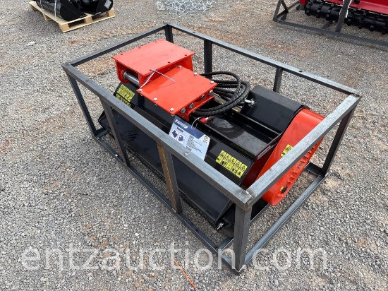 Agt Excavator Brush Flail Mower, Cutting Cap. 4",