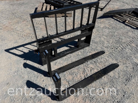 Mower King Sa -100 Skid Steer Pallet Forks,