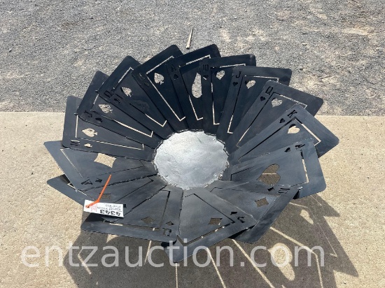 Royal Flush Steel Fire Pit Built By