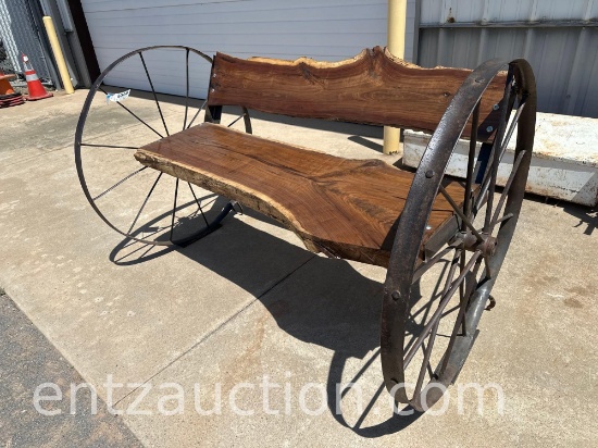 Shopbuilt 5' Walnut Wagon Wheel Bench Built By