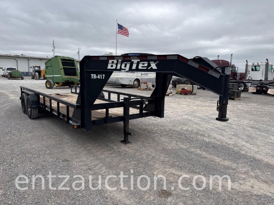 2017 Big Tex Gn Utility Trailer, 83" X 20', Ta,