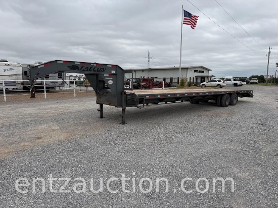 2024 Falcon Gn Flatbed Trailer, 102" X 35' +5'