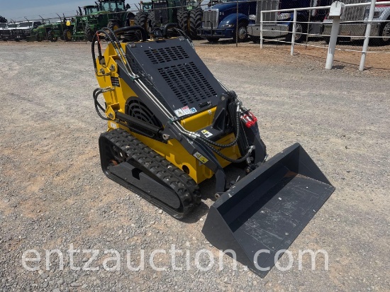 2025 Landhero Mini Skid Steer, 43" Bucket,