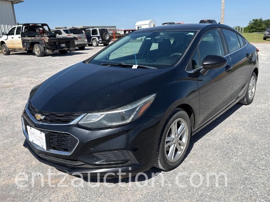 2017 Chevy Cruze, Gas, 4 Cyl., 1.4l Engine, Auto,