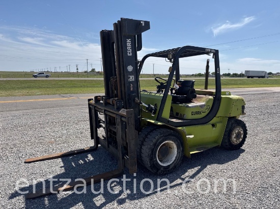 Clark Cmp 50d Forklift, Perkins 4 Cyl. Diesel,