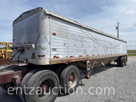 1980 Timpte Super Hopper, 42' X 96" X 78",
