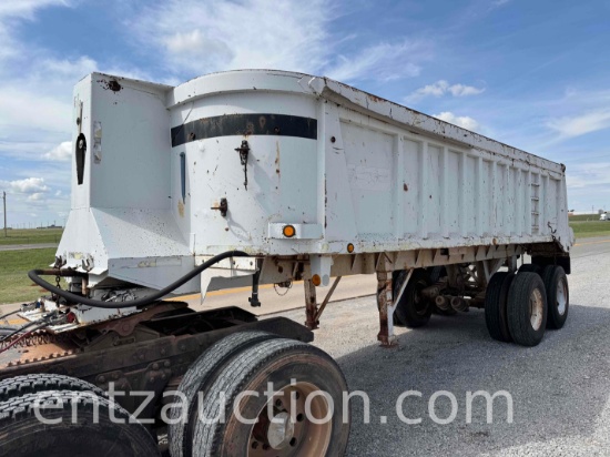 1986 Lufkin End Dump Trailer, Model: Td25 22/19,