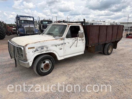 1986 Ford F350 Dump Truck, 6.9l Diesel,