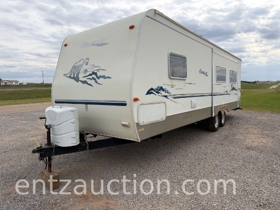 2003 Cougar Travel Trailer, 29', Bp,