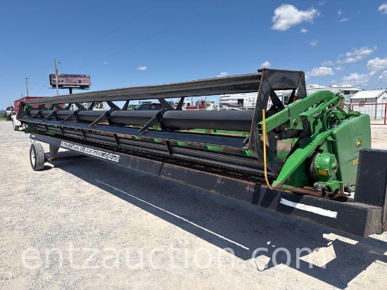 1999 Jd 930r Header, Bat Reel, F&A, Chain Drive,