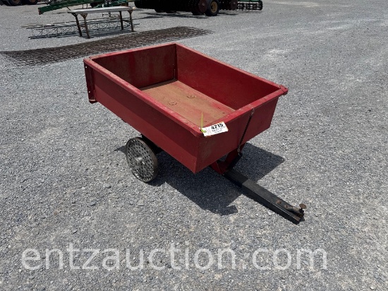 44" X 33" Yard & Garden Trailer W/ Dump Bed
