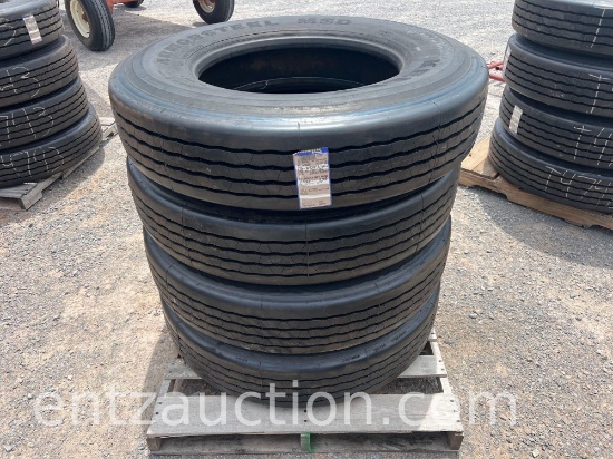 Used Kelly 11r24.5 Trailer Tires,