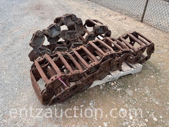Steel Over The Tire Tracks For Skid Steer Loader