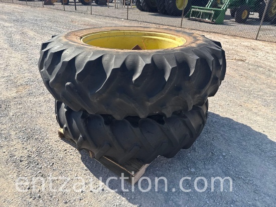 Set Of 18.4-38 Tractor Duals