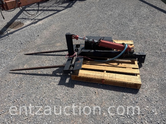 Hyd. Pickup Bed Hay Spear - Double Spear
