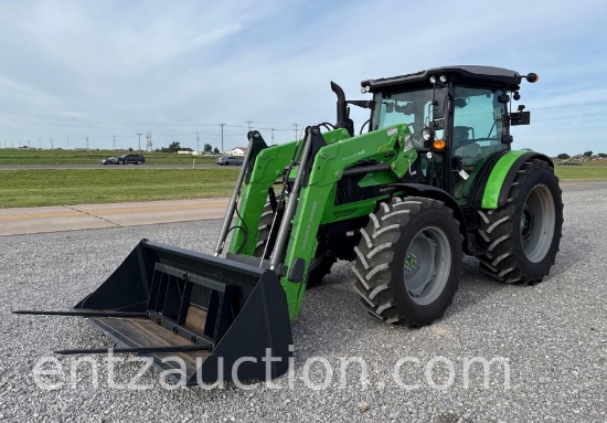 2025 Deutz-Fahr 5125 Tractor, Fwa, Diesel, C&A,