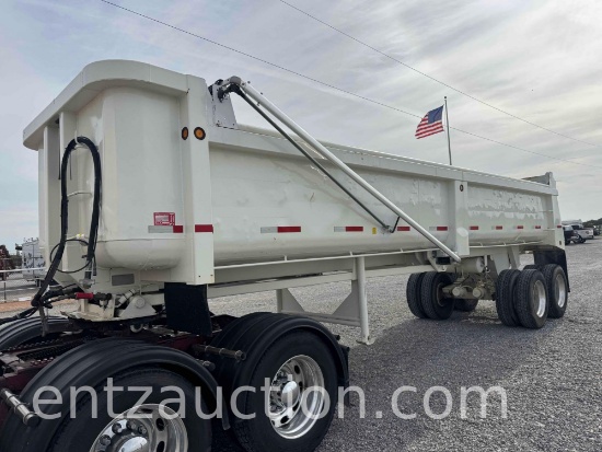 1982 Cherokee Steel End Dump Trailer, 30',