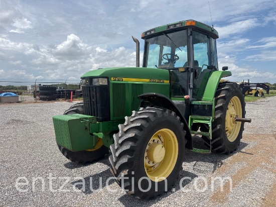 1997 Jd 7810 Tractor, Power Quad Trans., C&A,