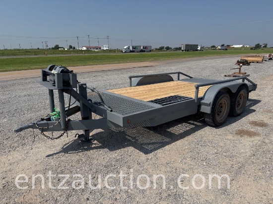 Shopbuilt Bp Flatbed Trailer, 83" X 16',