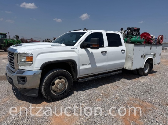 2019 Gmc 3500 Pickup, Crew Cab, 4x4,