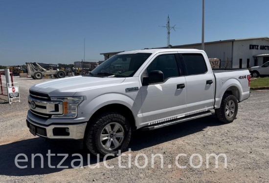 2018 Ford F150 XLT Pickup, Crew Cab, Auto, 4x4,