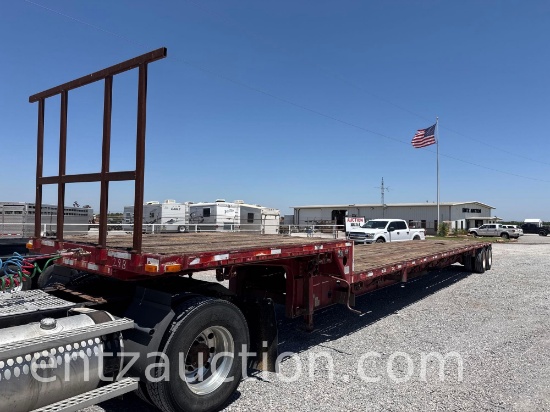 2002 Transcraft Step Deck Trailer, 53' X 102",