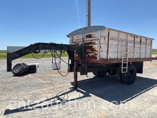 Shopbuilt Grain Trailer, 15' X 92", Gn, Sa,