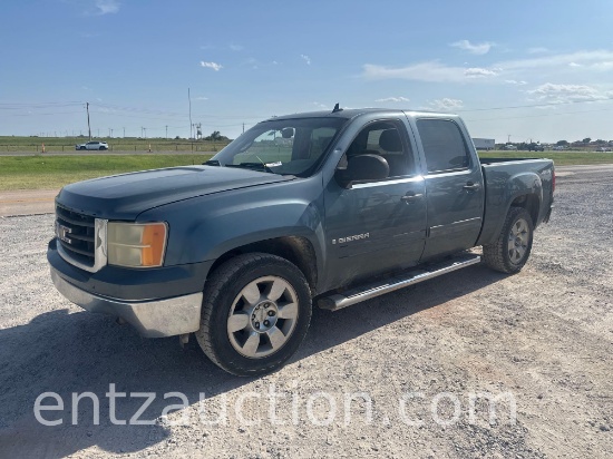 2009 Gmc Sierra 1500 Pickup, 5.3l Gas,